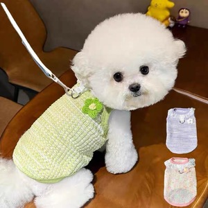 Gilet rafraîchissant et stimulant pour chats et chiens, favorisant la libération de la dopamine, mignon, avec laisse, idéal pour les sorties, en particulier pour - Product Image 1