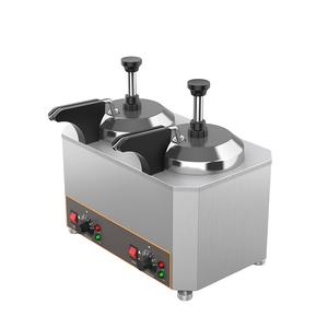 Ucuz nacho peynir dağıtıcı 3 kafa sosu dağıtıcı ticari biber isıtıcı - Product Image 3