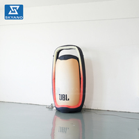 Modèle gonflable géant personnalisé de haut-parleur simulé pour publicité extérieure, réplique d'appareil électroménager pour la décoration d'événements commerciaux