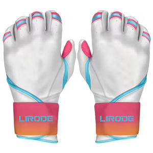 Gant de baseball renforcé de qualité supérieure, en cuir de cabretta durable, enveloppant entièrement le poignet, pour l'entraînement en cage, pour hommes et femmes - Product Image 6