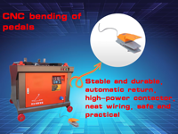 Cintreuse semi-automatique CNC GF32 - Machine à cintrer les anneaux en acier à haute efficacité pour barres de construction en acier au carbone