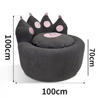 Fauteuil de salon anti-griffures pour chat, sans cadre, compressé sous vide, monoplace, idéal pour la maison, l'hôtel et le studio (vente en gros)