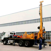 Machine de forage de forage pour 1200 mètres de profondeur 220V camions de forage de puits d'eau pompe moteur composants de noyau de moteur à vendre