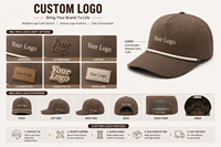 Gorra de Béisbol Personalizada con Cuerda, Estilo Golf Vintage, Logotipo Bordado, Ajustable, para Exteriores, Fabricante OEM ODM