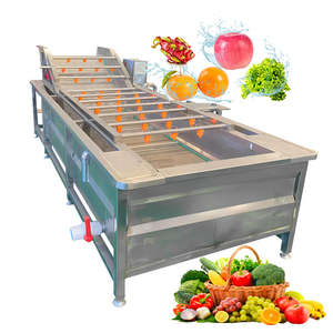 Laveuse à bulles commerciale pour fruits et légumes en acier inoxydable – Machine de nettoyage pour la restauration et la livraison - Product Image 5