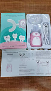 Brosse à dents électrique Sonic personnalisée pour adultes avec 3 modes de nettoyage, soins bucco-dentaires intelligents, design en forme de U, poils doux - Product Image 6