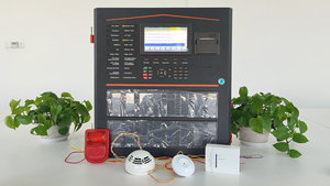 Panel de alarma de incendio direccionable certificado Lpcb de 1 bucle TX7004 para sistema de alarma de incendio - Product Image 4