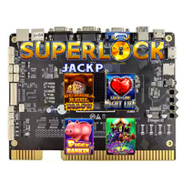 Superlock JP 4-en-1 : Plateau de jeu d'adresse vertical avec roue, carte PCB à monnayeur, prix usine, machine de jeu d'arcade et d'amusement