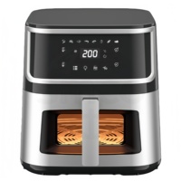 Four à air chaud intelligent grande capacité 12L - Cuisson automatique pour filets de poulet/frites - Double usage (domicile/professionnel)