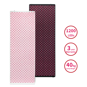 Panneau de luminothérapie infrarouge REDSKY pour centre de santé et de remise en forme, 1,8 m de haut, 1200 LED, avec prise US pour le corps - Product Image 2