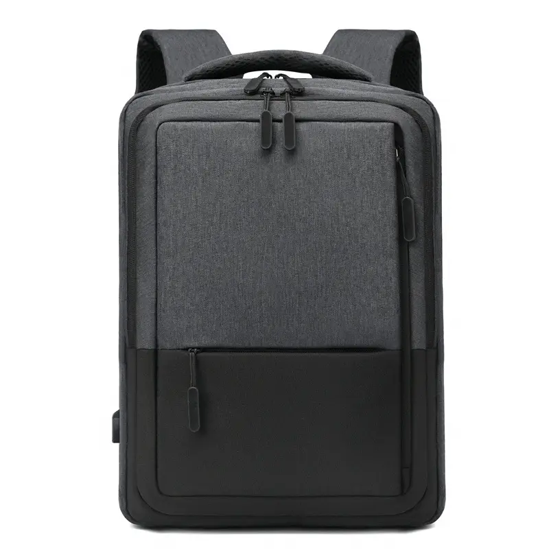 Mochila impermeável para laptop, mochila masculina impermeável feita em tecido impermeável com entrada para carregador portátil, ideal para viagens e uso executivo