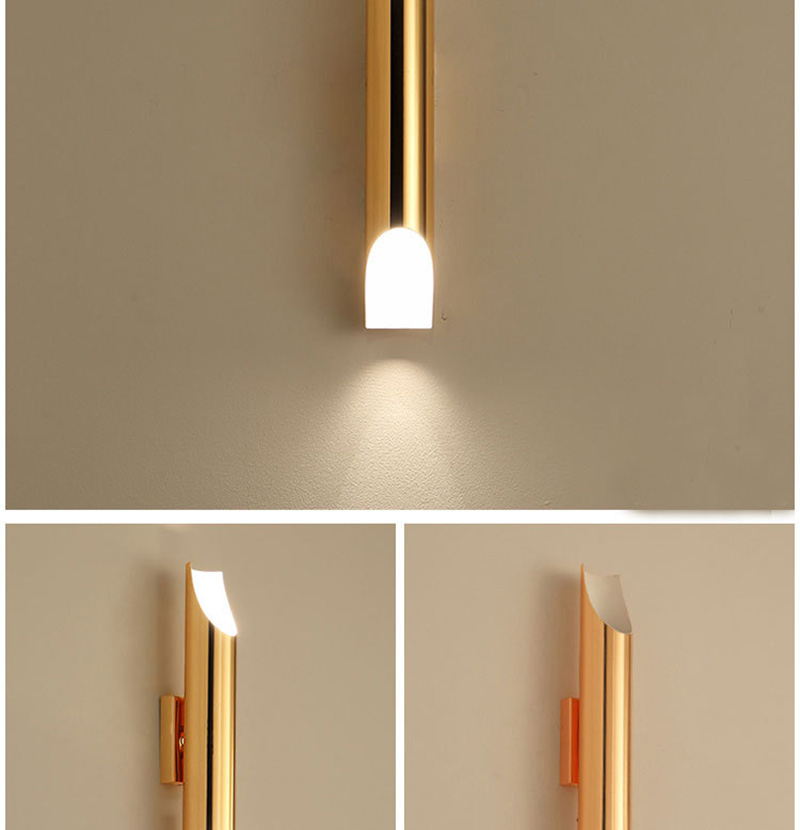 Nordic Wall Mounted Light Home Corridor Indoor up down Lighting Wall Sconce Fixture Modern led Gold Wall Lamps