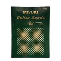 Moyamiya Miyuki Perles Delica Japonaises 11/0 de Haute Qualité Or Noir Bleu Verre & Cristal Perles Libres pour Fabrication de Bijoux Petit MOQ