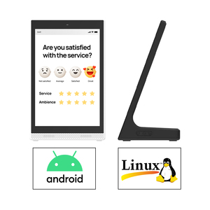 Countertop L hình dạng IPS cảm ứng Tablet PC không có pin <span class=keywords><strong>Android</strong></span> quảng cáo hiển thị kỹ thuật số 10 inch USB DC trong RJ45 cổng Wi-Fi máy tính bảng - Product Image 1