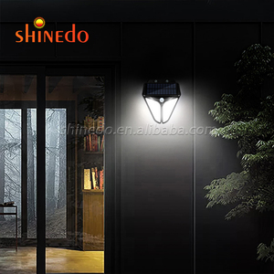 <span class=keywords><strong>Luz</strong></span> <span class=keywords><strong>Solar</strong></span> de pared cob brillante de seguridad con Sensor de movimiento Led, impermeable, nuevo diseño, para jardín - Product Image 5