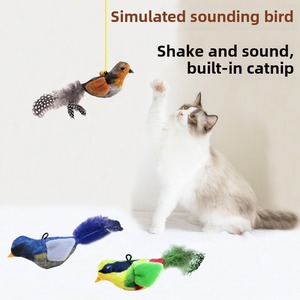 Juguete Interactivo de Alta Calidad para Mascotas, Juguete Colgante Retráctil para Pájaro, <span class=keywords><strong>Catnip</strong></span>, 1 Unidad, Aleatorio - Product Image 6