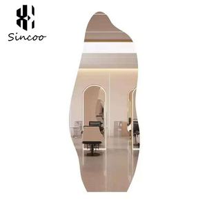 Espejo de Pared Irregular para Barbería, Doble Cara, con Luz LED Personalizada, para Estilistas y Salones de Belleza - Product Image 6