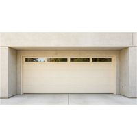 Porte de garage Prima Swing à double panneau en acier isolé pour villa, propriété, garage résidentiel