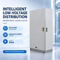 Armoire de distribution basse tension modulaire 400V 630A 30kA IK10 pour montage au sol ou mural, pour les infrastructures