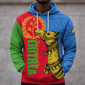 <span class=keywords><strong>Felpa</strong></span> <span class=keywords><strong>con</strong></span> Cappuccio da <span class=keywords><strong>Uomo</strong></span> Eritrea 2026 <span class=keywords><strong>con</strong></span> Stampa Integrale a Tema Giorno dell'Indipendenza, Leggera e Confortevole, Foderata in <span class=keywords><strong>Pile</strong></span> - Product Image 1