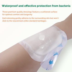 Pansements hydrocolloïdes en gel imperméables pour la prévention des ampoules, bandes adhésives multi-usages anti-frottement - Product Image 4