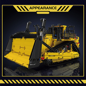 Yuxing Model King 15084 Mechanical Bulldozer <b>Building</b> <b>Blocks</b> 800+ Pieces For Boys Age 8 13 Years - Product Image 3
