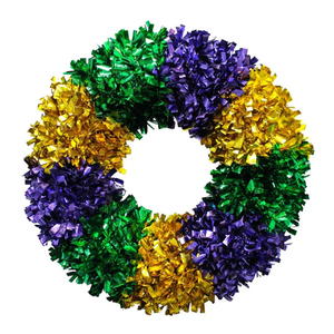 Großhandel Custom 18 'Mardi Gras Party Lametta Girlande PGG Komödie & Tragödie Kranz für Weihnachts feier - Product Image 4