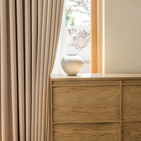 Cortinas opacas personalizadas dormitorio chenilla cortinas de ventanas simples modernas para la sala de estar