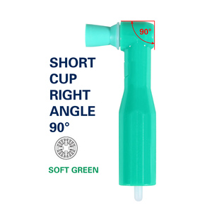 Prophy descartável dental, ângulo de 90 graus, transparente, macio/firme, para polimento de dentistas, livre de látex, de alta qualidade - Product Image 3
