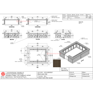 Servicios personalizados para CAD Plane, VR <span class=keywords><strong>Panoramic</strong></span> y 3D Renderings Design de bares y restaurantes - Product Image 3