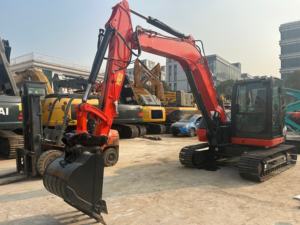 รถขุดไฮดรอลิก KX080 <span class=keywords><strong>ม</strong></span>ือ<span class=keywords><strong>สอง</strong></span> ขนาด 8 ตัน รุ่น Kx080 Kx057 Kx165 U55 รถขุดขนาดเล็กสำหรับขาย - Product Image 2