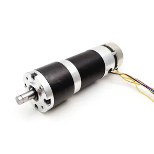 Motor de cubo de coche eléctrico de CC sin escobillas de 60mm con imán permanente TT, Motor de CC Bldc de alto par de 12V