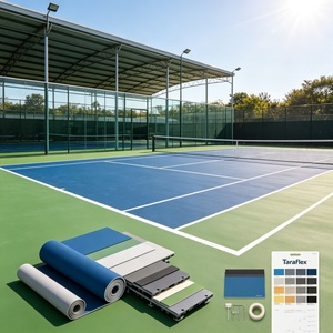 Inolp Usine Directe Fabricant Fourniture Pickleball Couvert Padel Portable Paddle Tennis Court À Vendre Toit Rétractable - Product Image 2