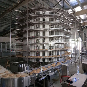 Industrielle Verwendung Metall Mehr schicht iges Kühlsystem Drahtgitter Gefrier schrank Bäckerei Spiral kühlung Förderturm - Product Image 4