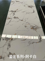 Échantillon Gratuit Panneaux Muraux en PVC Enduits UV Imperméables Écologiques pour Décoration Intérieure Plafonds et Murs de Salle de Bain Projets Modèles 3D