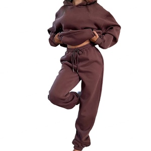 Ensembles de sweats à capuche surdimensionnés personnalisables avec logo brodé ou imprimé pour femmes, en molleton 100 % coton épais, coupe ample, longueur longue, vente en gros - Product Image 4