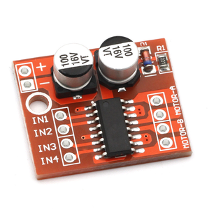 2 kênh DC ổ đĩa động cơ mô-đun về phía trước và ngược lại <span class=keywords><strong>PWM</strong></span> tốc độ quy định kép h-cầu động cơ bước Mini - Product Image 3