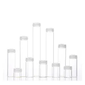 Ru Sao Cap Vít Chai 30Mm Đường Kính Borosilicate Nhà Máy Thủy Tinh Mô Văn Hóa Container Với Nắp Thở