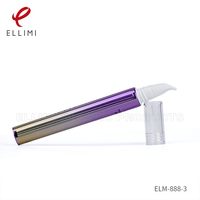 Tube cosmétique de lustre à lèvres de PE de 15 ml ABL avec l'applicateur en céramique d'astuce pour la crème d'oeil