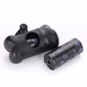 Hot bán phân hủy sinh học Dog poop túi không thấm nước compostable nhựa đứng lên túi và túi phẳng cho chó quản lý chất thải - Product Image 1