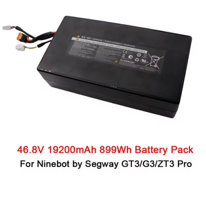 แบตเตอรี่ลิเธียมไอออนแท้ 46.8V 899Wh 19200mAh สำหรับสกู๊ตเตอร์ไฟฟ้า GT3/G3/ZT3 Pro แบตเตอรี่ในตัวแบบขยายความจุ - Product Image 3