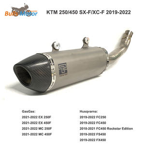 <span class=keywords><strong>Teentop</strong></span> ระบบท่อไอเสียสำหรับรถแข่ง, สำหรับท่อไอเสียไทเทเนียมออฟโรด4จังหวะการวิวัฒนาการ450 ktm/hqv/gas - Product Image 3