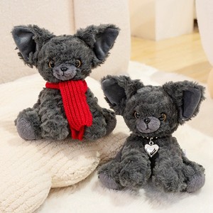 Peluche Devon Rex grise bouclée - Modèle de collection fidèle à la race avec rembourrage hypoallergénique, préférée des enfants - Product Image 2
