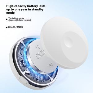 Étiquettes de suivi Air <span class=keywords><strong>Tracker</strong></span> compatibles avec le dispositif de suivi <span class=keywords><strong>GPS</strong></span> Find My, avec localisation mondiale, batterie 220 mAh pour bagages, sacs à dos, valises - Product Image 3