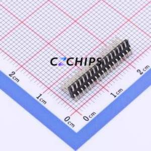 PZ127-2-17-S Pin Header SMD,P=1.27mm Connector ( Pin Structure: 2x17P )( Pitch: 1.27mm )( Row Spacing: 1.27mm ) - Product Image 2