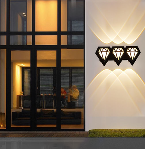 Waterproof Outdoor Up-Down LED Wall Sconce, High Quality Aluminum <strong>Lamp</strong> for Garden Corridor Exterior Lighting - Product Image 2