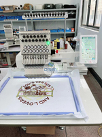 Tête unique 6 9 12 15 aiguilles petit chapeau plat t-shirt machine à broder informatisée pour PR670E Pr655 pr650e Pr620 Pr600 PR1050X