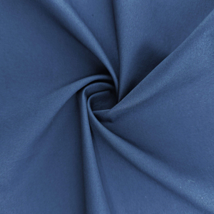 Tela de algodón twill azul marino sólido, suave, resistente a las arrugas, tejido para prendas de vestir, uniformes, textiles para el hogar, venta al por mayor. - Product Image 1