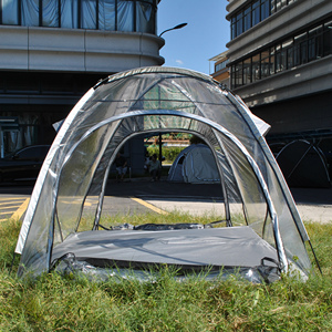 Tente bulle - Tente igloo instantanée - Tente de jardin pour 4 personnes - <span class=keywords><strong>Grand</strong></span> pod surdimensionné résistant aux intempéries - Protection contre le froid pour le <span class=keywords><strong>camping</strong></span> - Product Image 2