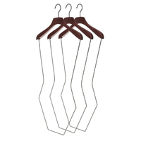 Cintres pour maillots de bain en gros Lavinia, cintres en métal pour maillots de bain, sous-vêtements, soutien-gorge, présentoir pour maillots de bain